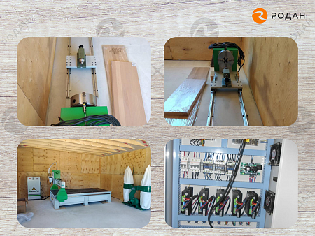 Cтанок фрезерный с ЧПУ по дереву WoodTec HR 1325
