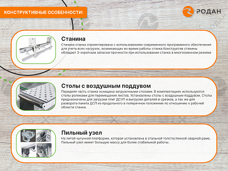 Форматно-раскроечный центр с ЧПУ WoodTec WS-330C