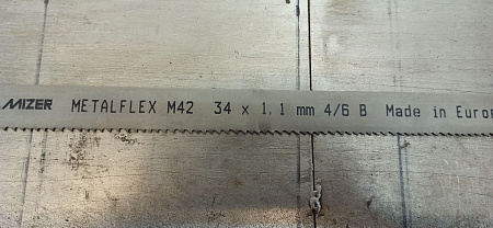 Полотно ленточное Metalmizer M42 34×1.1 - rodan.ru