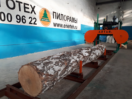 Ленточная пилорама Алтай-3 900 Кубота