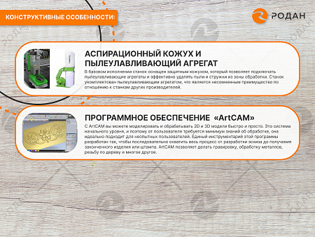 Фрезерный станок с ЧПУ по дереву WoodTec H 2040