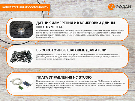 Фрезерный станок с ЧПУ по дереву WoodTec H 1625L