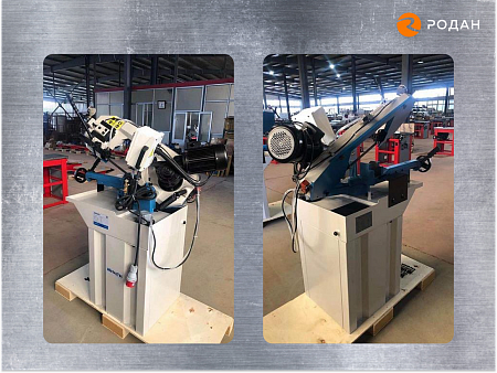 Ручной ленточнопильный станок для резки металла MetalTec BS 170 FHE (220 V)