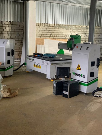 Фрезерный станок с ЧПУ по дереву WoodTec H 1515L