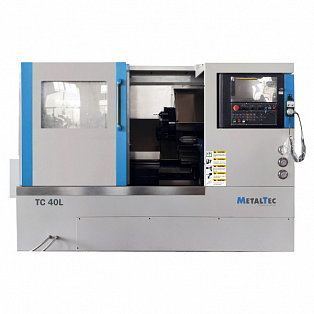 Токарный станок ЧПУ с наклонной станиной MetalTec ТС 40L купить в Москве - rodan.ru