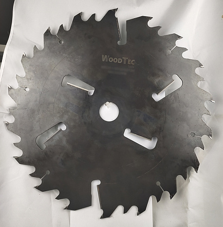 Пила дисковая Ø550 х 50 х 5,1/3,5 Z = (18 + 18) + 6 WoodTec