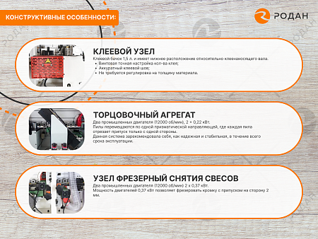 Автоматический кромкооблицовочный станок WoodTec Compact F Plus