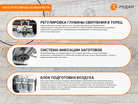 Станок сверлильно-присадочный WoodTec Falcon 3