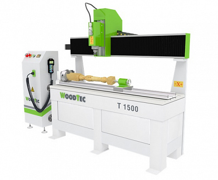 Станок токарно-фрезерный с ЧПУ WoodTec T 1500 купить в Москве - rodan.ru