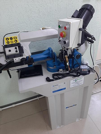 Ручной ленточнопильный станок для резки металла MetalTec BS 170 FHE (380 V)