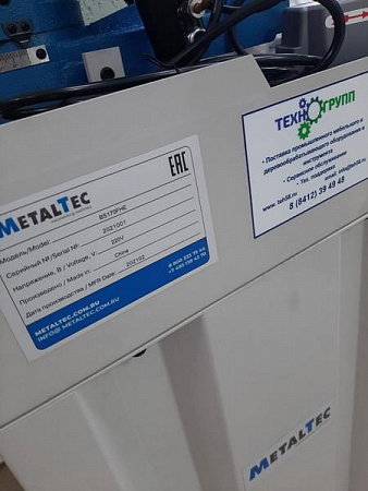 Ручной ленточнопильный станок для резки металла MetalTec BS 170 FHE (380 V)