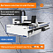 Оптоволоконный лазерный станок для резки металла MetalTec 1530B (1000W)