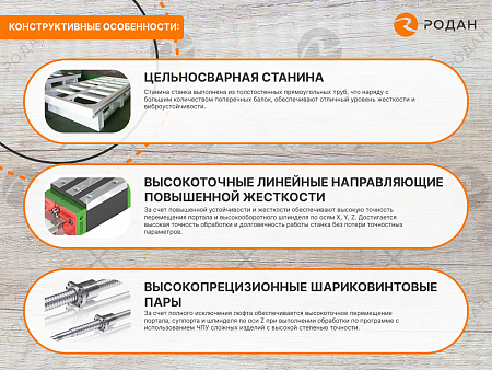 Фрезерно-гравировальный станок с ЧПУ WoodTec H 1325L