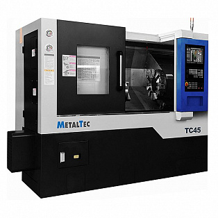 MetalTec ТС 45 (Комплектация ПРОМ) - токарный станок ЧПУ с наклонной станиной купить в Москве - rodan.ru