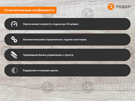 Станок для облицовывания кромок мебельных деталей WoodTec EdgeMatic 400 PRO
