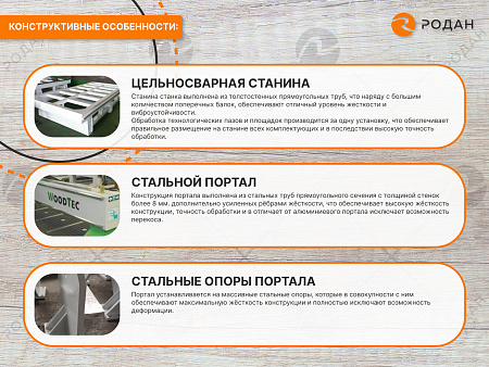 Фрезерно-гравировальный станок с ЧПУ WoodTec CH 1325L