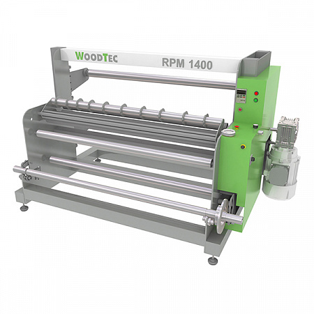 Станок для резки рулонных материалов с перемоткой WoodTec RPM 1400 купить в Москве - rodan.ru