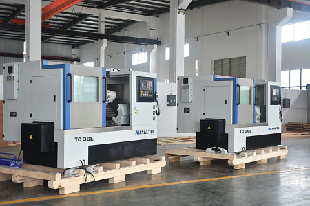 Токарный станок ЧПУ с наклонной станиной MetalTec ТС 36L купить в Москве - rodan.ru