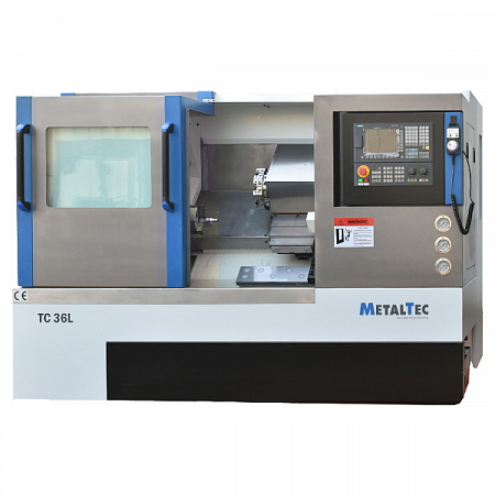 Токарный станок ЧПУ с наклонной станиной MetalTec ТС 36L купить в Москве - rodan.ru