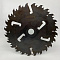 Пила дисковая Ø450 х 50 х 4,6/3,0 Z = (24 + 24) + 6 WoodTec