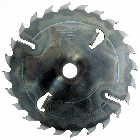 Пила дисковая Woodcraft 450x50, 3.2/4.8, 24+4 - rodan.ru