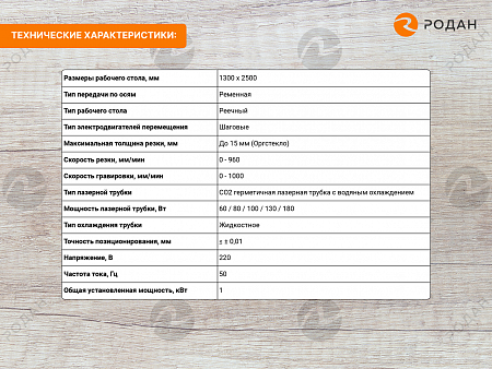 Станок лазерный гравировальный c ЧПУ WoodTec LaserStream WL 1325