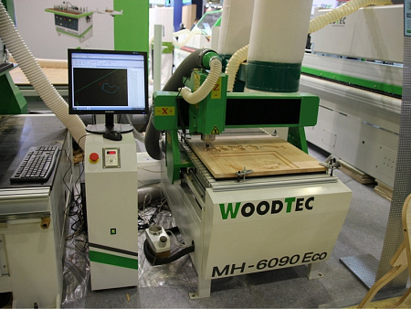 Фрезерно-гравировальный станок с ЧПУ WoodTec MH 6090 1,5 ECO купить в Москве - rodan.ru