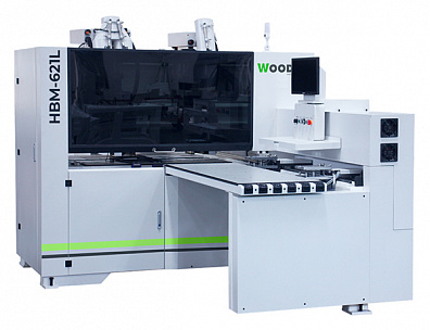 Автоматический сверлильно-присадочный станок с ЧПУ WoodTec HBM 621L в Москве - rodan.ru
