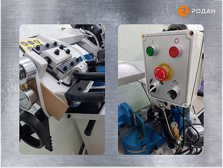 Ручной ленточнопильный станок для резки металла MetalTec BS 170 FHE (220 V)