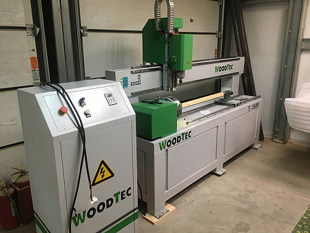 Станок токарно-фрезерный с ЧПУ WoodTec T 1500 купить в Москве - rodan.ru